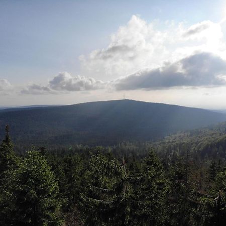 Panoramaapartment Am Ochsenkopf บิชอฟสกรุน ภายนอก รูปภาพ