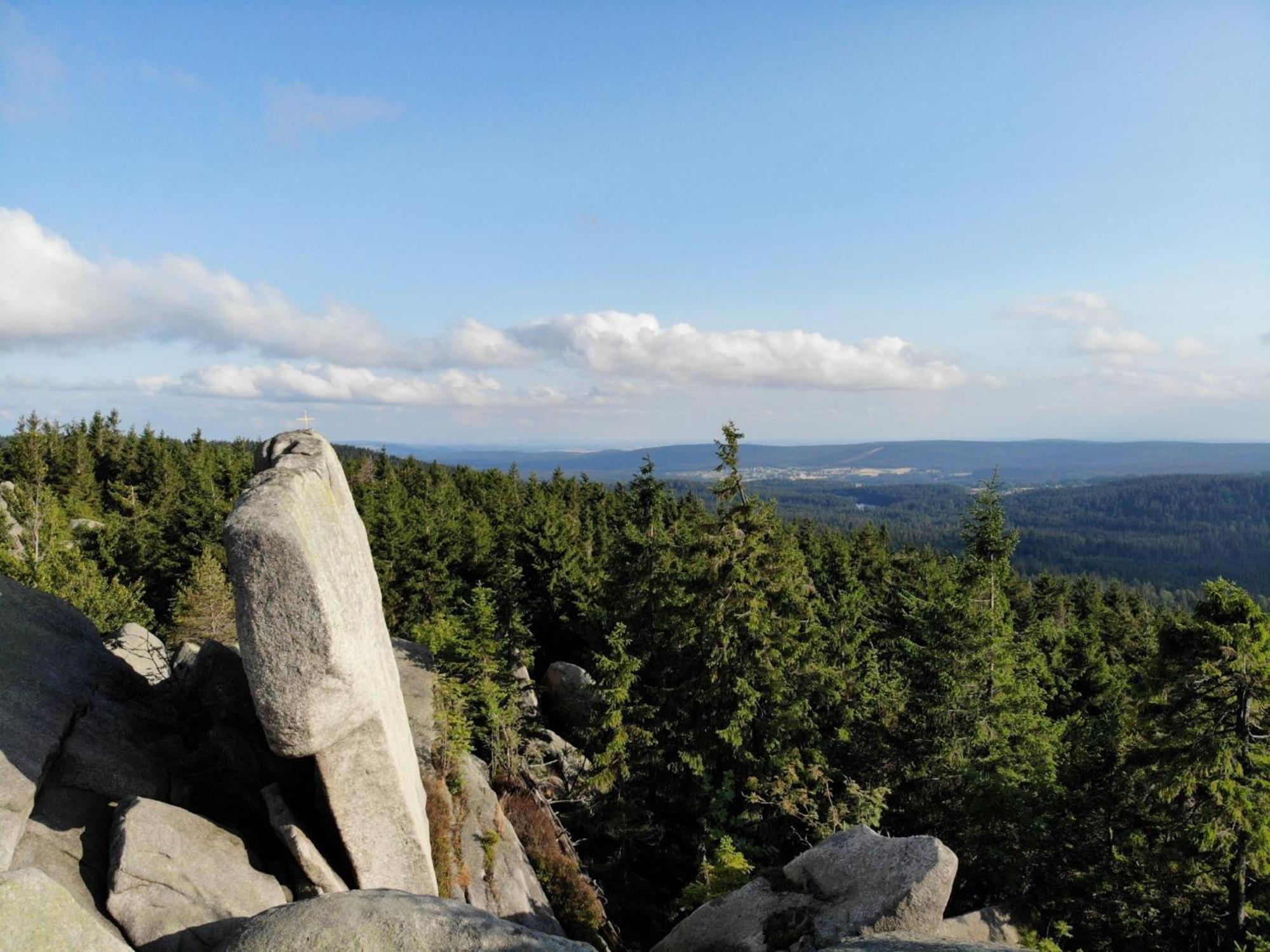 Panoramaapartment Am Ochsenkopf บิชอฟสกรุน ภายนอก รูปภาพ